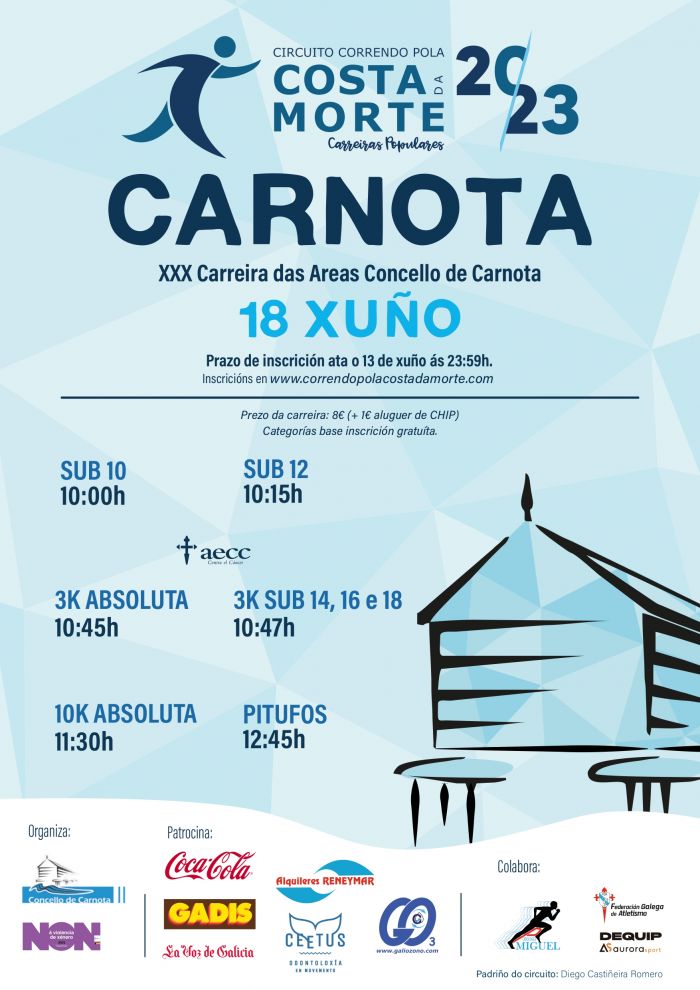 XXX CARREIRA DAS AREAS