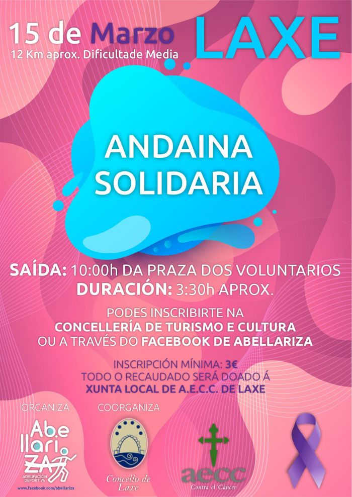Andaina Solidaria en Laxe