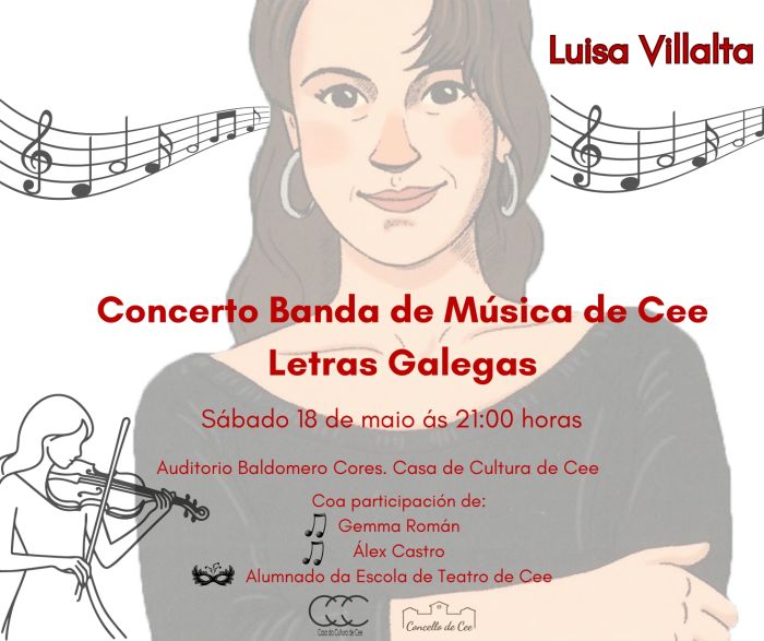 Concierto de la Banda de Música de Cee - Letras Galegas