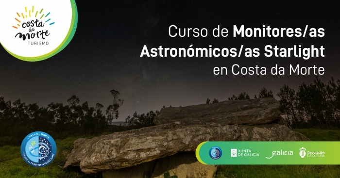 Curso de “Monitores/as Astroturísticos/as Starlight” na Costa da Morte