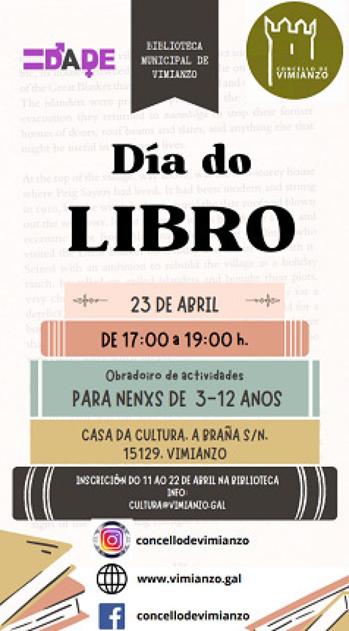 World Book Day in Vimianzo