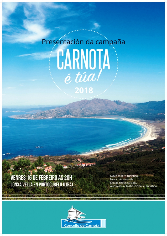 O Concello de Carnota presenta "Carnota é Túa!!".
