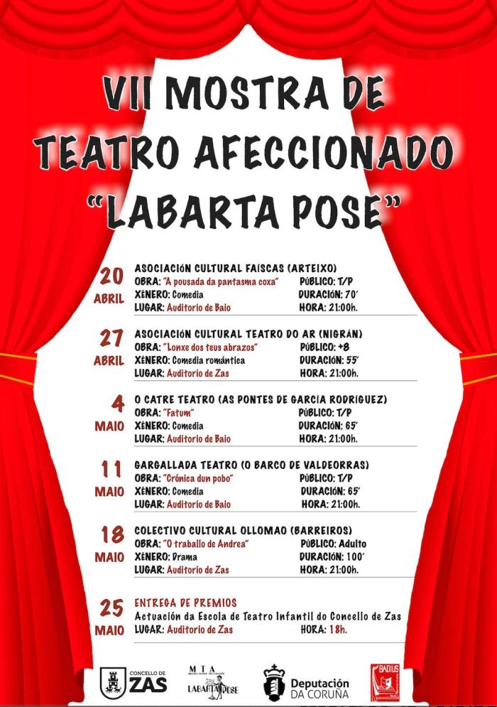 VII Mostra de Teatro Afeccionado "Labarta Pose"